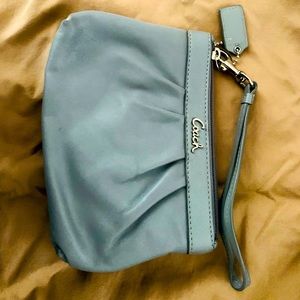 Coach zipper pouch
